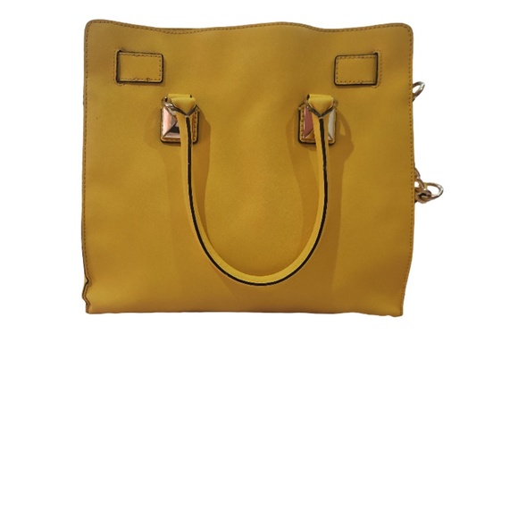 Michael Kors Large Hamilton Studded Bag /MK Gold Lock&Key/ Excellent Conditition - Picture 2 of 6